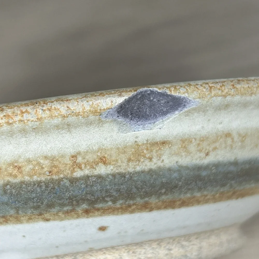 Don Salisbury Studio Pottery Spoon Rest Bowl Washington Pacific Northwest Potter